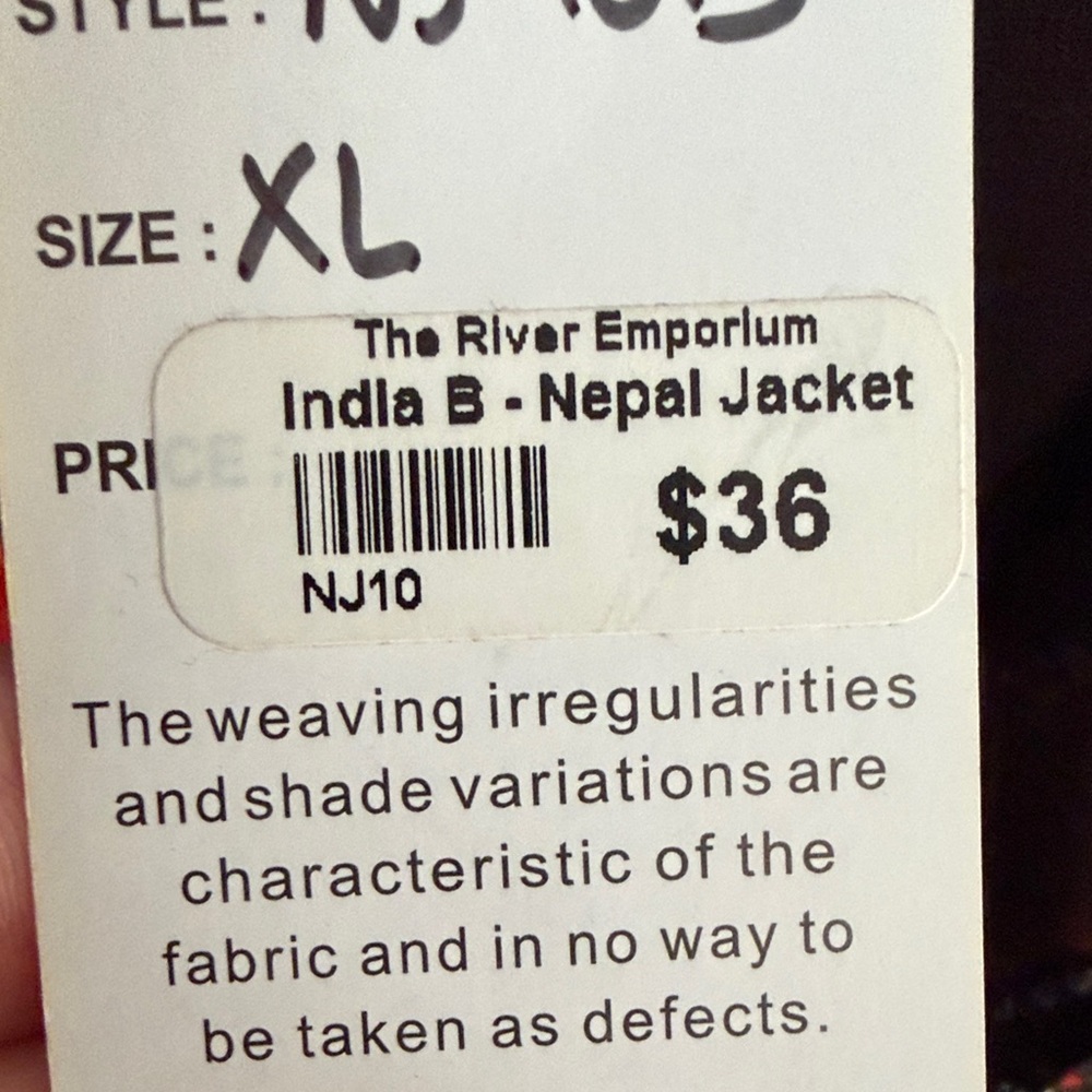 India Boutique Multicolor Embroidered Jacket - Picture 5 of 5